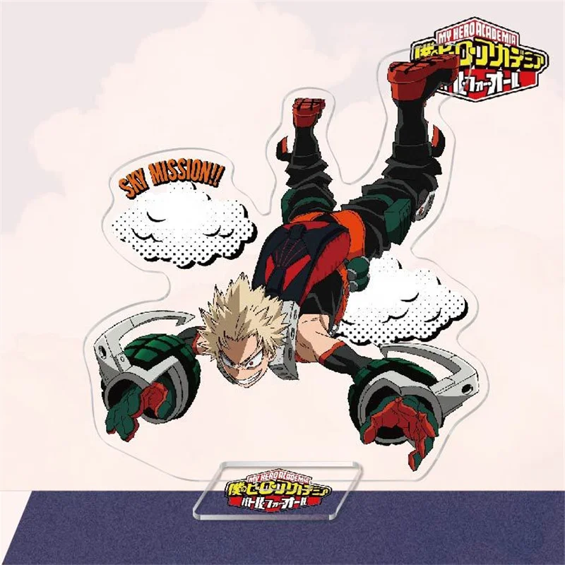 Популярная аниме Моя геройская Академия акриловая фигурка стенд Deku может