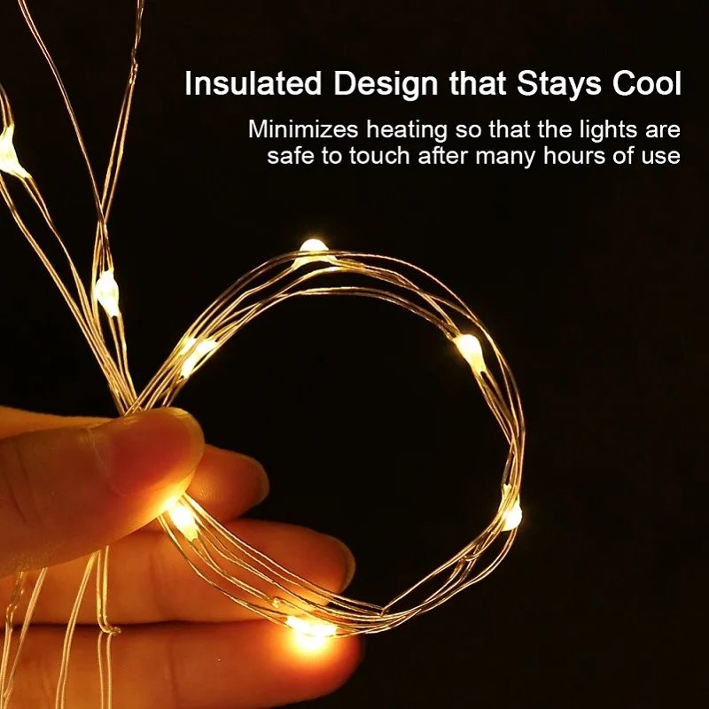 6 шт./лот гирлянда светодиодная уличная сказочные огни для нового года