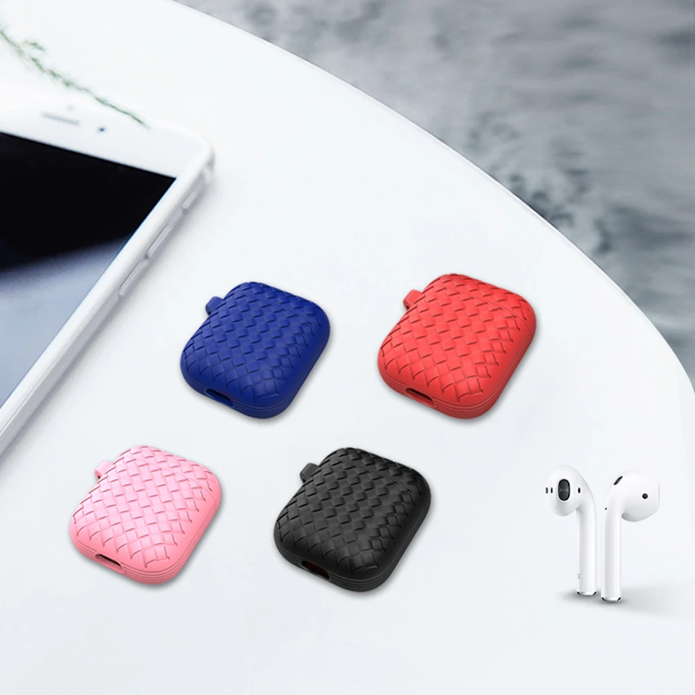 Защитный чехол 2 поколения универсальный Плетеный силиконовый для Apple