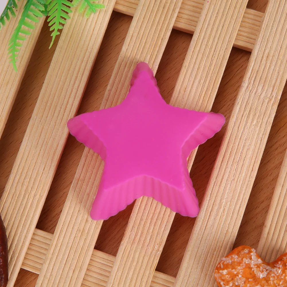 Удобная искусственная звезда силиконовая мульти-форма кекс | Дом и сад