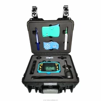 handheld video fiber inspection probe microscope with cleaning tool kits for fiber end face