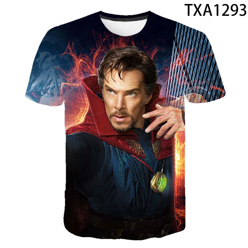 

2021 New 3D T-shirt Men's and Women's Children's Summer Cool T-shirt Men's Streetwear Short-sleeved Tops