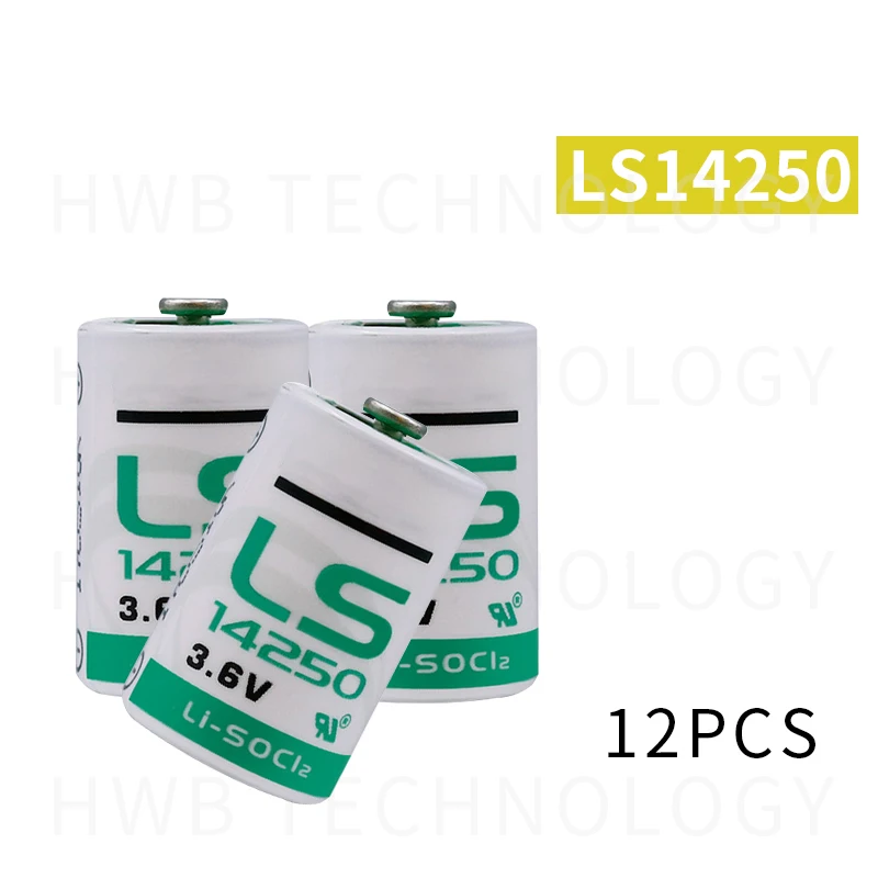 12 шт. новый оригинальный Saft LS14250 1/2AA 3 6 V PLC оборудование промышленной