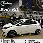Для Hyundai HB20 HB 20 бампер для губпередний спойлер дефлектор для тюнинга автомобиля видсредства ухода за кожей комплектв полоску юбка