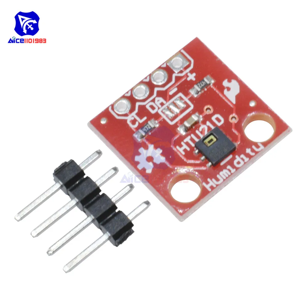 Плата модуля датчика температуры и влажности diymore HTU21D для Arduino | Электронные