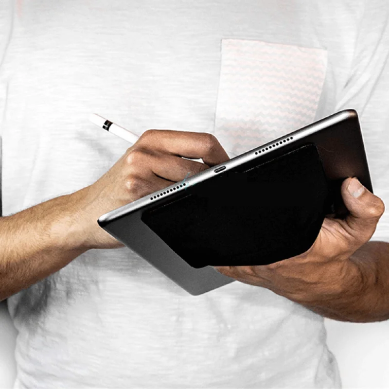 Клейкая сумка для хранения на заднюю панель ноутбука с несколькими отделениями