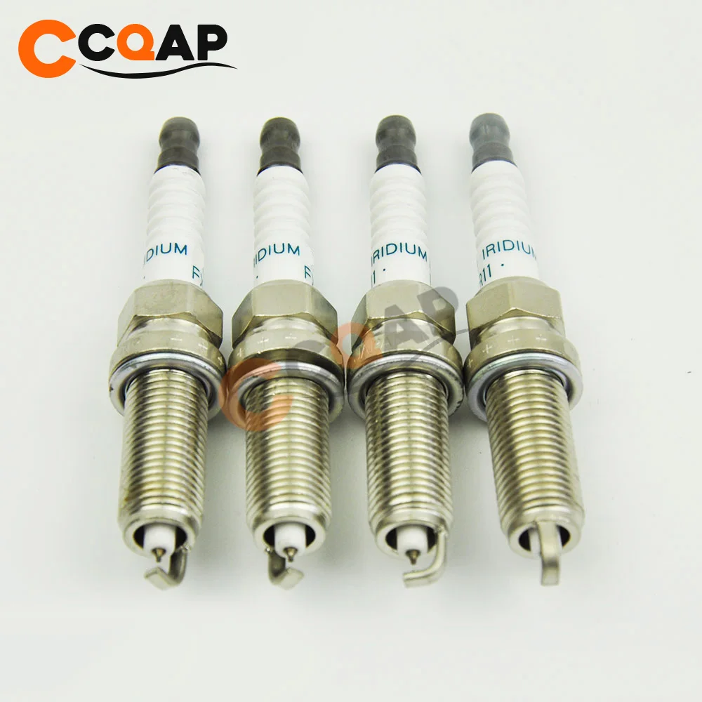 4x 22401 EW61C FXE22HR11 иридиевая Свеча зажигания для Nissan Altima Infiniti EX35 3.5L 22401EW61C|Свечи и