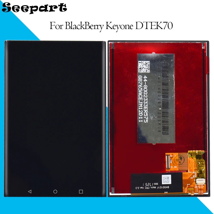 ЖК-дисплей 4 5 дюйма для BlackBerry KEYone DTEK70 сенсорный экран ЖК-дигитайзер в сборе
