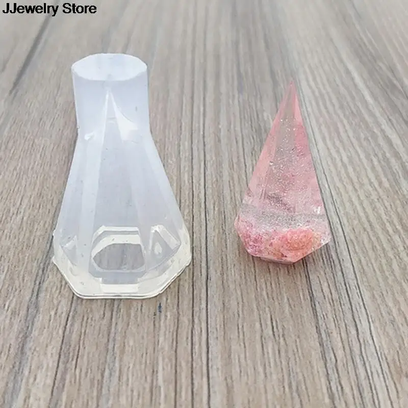 Water Drop Shape Silicone Mold For Resin Forms Crystal Diamond Bracelet Pendant Jewelry Doming Mould 1.5*1.5*3.5cm |