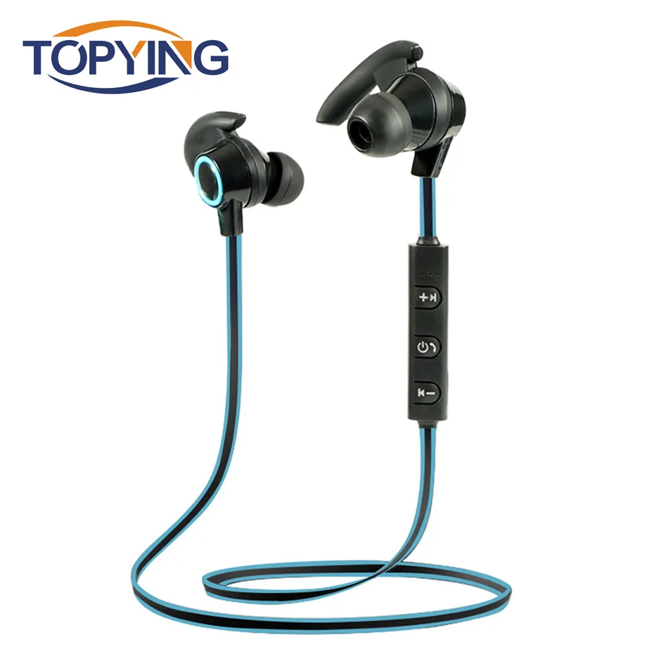 TOPYING беспроводные bluetooth наушники музыкальные телефон шейный браслет спортивные с