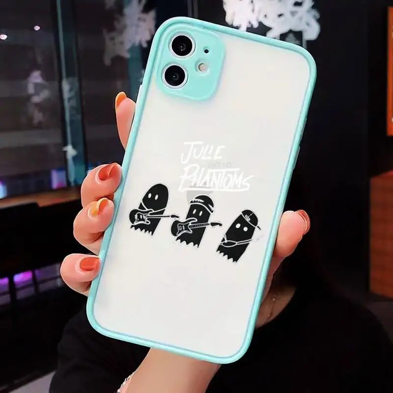 

Julie and the Phantoms Sunset Phone Case Matte Transparent for iPhone 7 8 11 12 s mini pro X XS XR MAX Plus cover funda