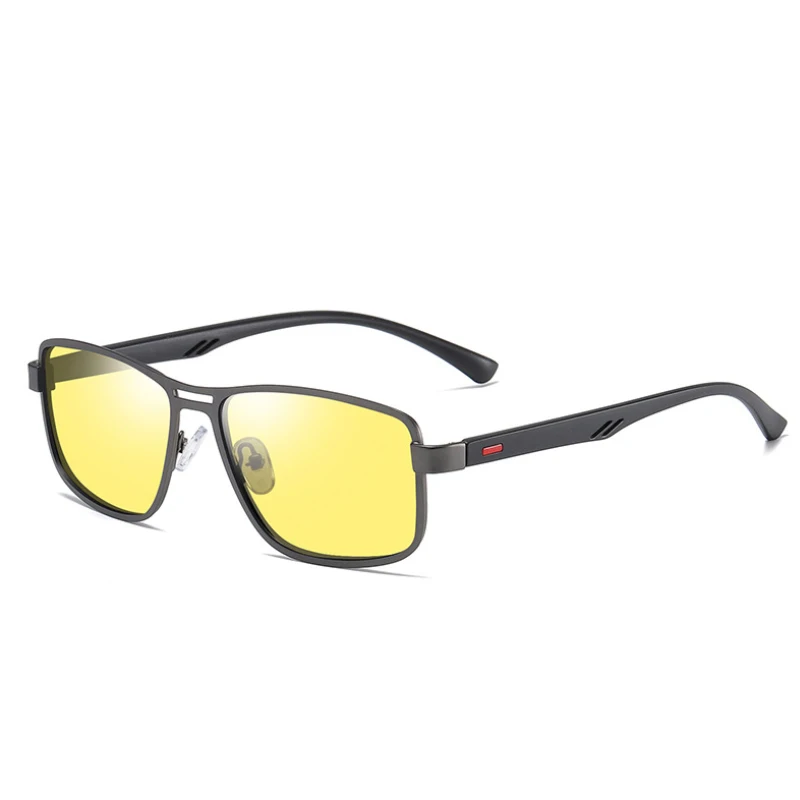 Мужские поляризационные солнцезащитные очки модные дизайнерские Квадратные