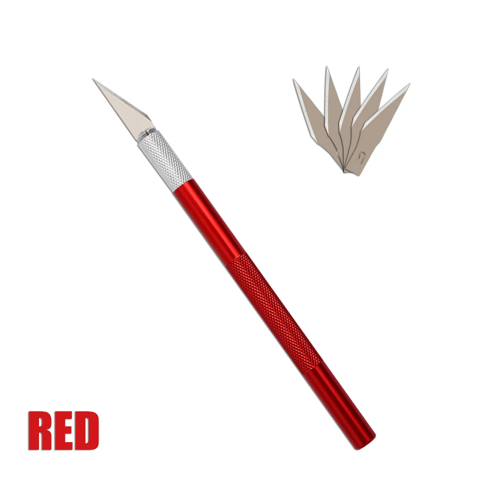 6 лезвия ремесло режущий нож для рукоделия резьбы трафарет хобби точилка модель