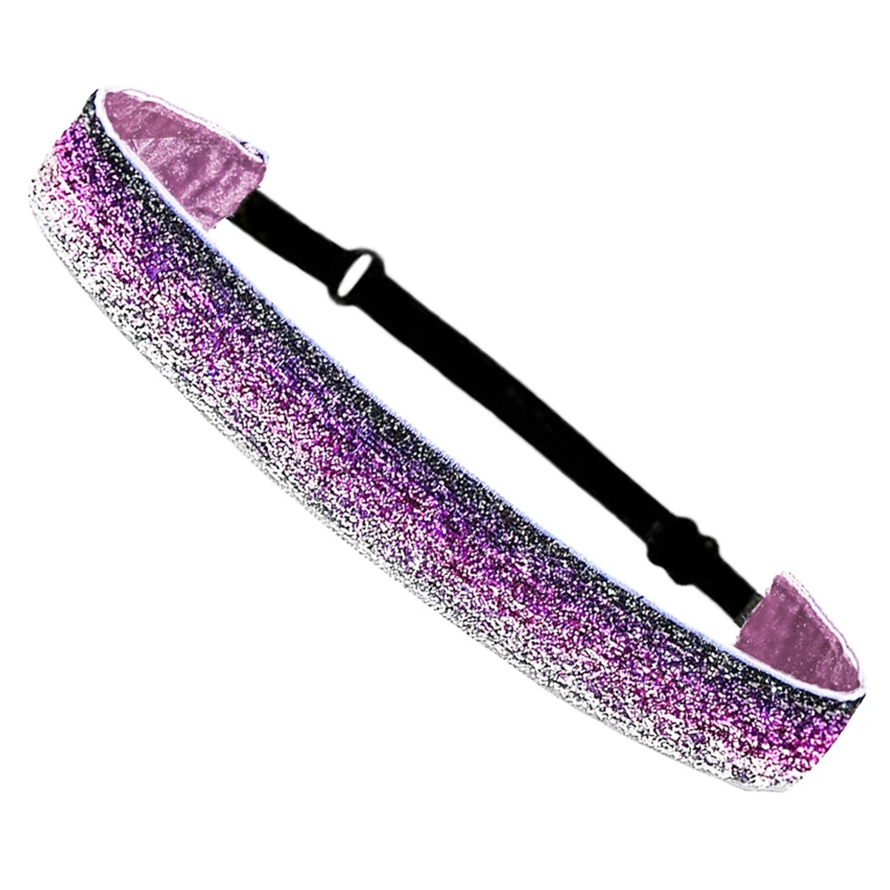 Повязка для волос с двусторонними блестками аксессуары |