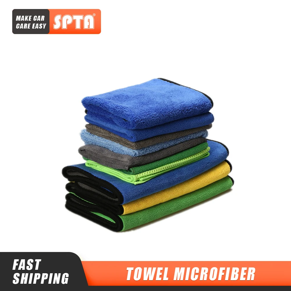 

SPTA Car Towel Microfiber Car Cleaning Wash Cloth