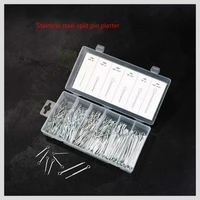 555pcs box professional stainless steel watch band link cotter pins assortment