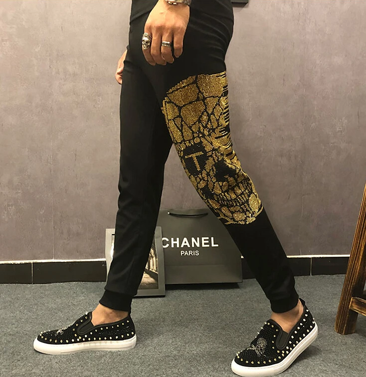 Men's Diamond Sets 2019 tshirt set Male Casual Tracksuit Men 2 Piece Set handsome design | Мужская одежда