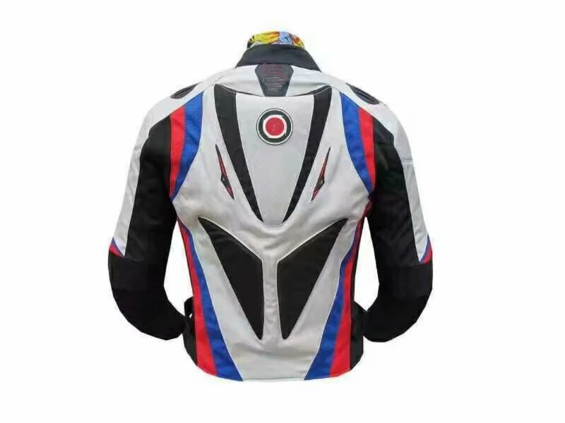 

2020 Dain Men's Textile Motorcycle Riding Jackets Racing jacket with Protectors Windproof Street race racing hump jersey