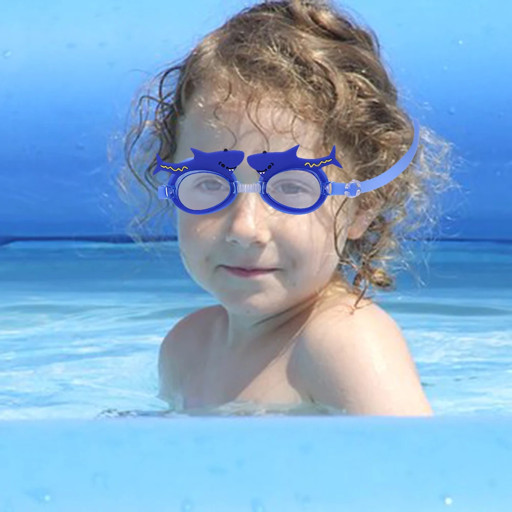 Профессиональные защитные детские очки для плавания милые водонепроницаемые