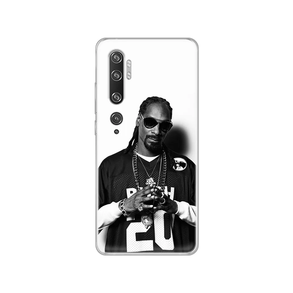 RAP GOD Snoop dogg 3D ТПУ водонепроницаемый Etui Прозрачный чехол для телефона XIAOMI mi 3 4 5 5X 8 9