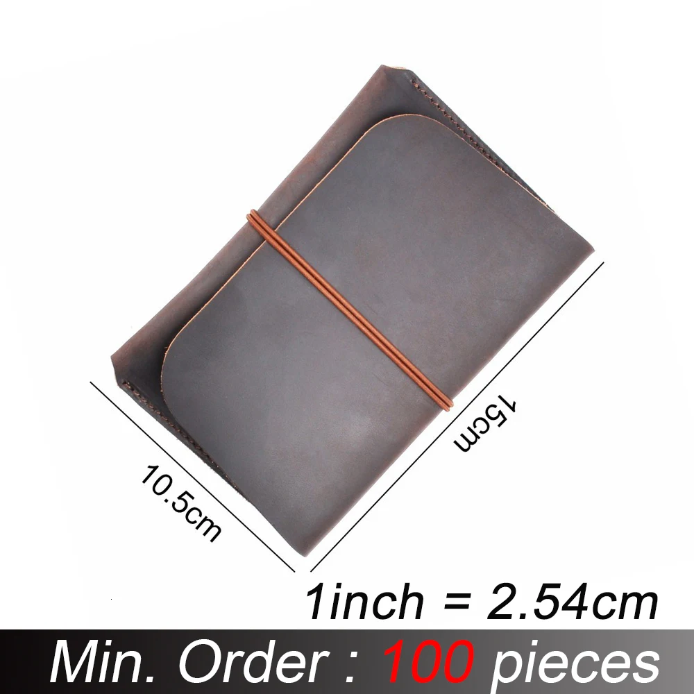 100 шт./лот чехол для паспорта из натуральной кожи однотонный держатель кредитных