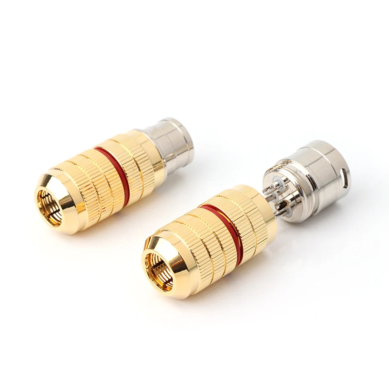 CGF Конектор High-end Золото 3 штыря XLR Мужской и Женский Разъем для DIY Аудио весовой