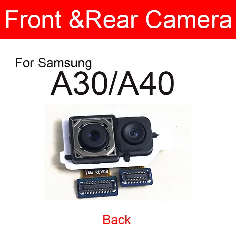 Задняя Основная камера гибкий ленточный кабель для Samsung Galaxy A30 A305F SM 305F A40 A405F 405F