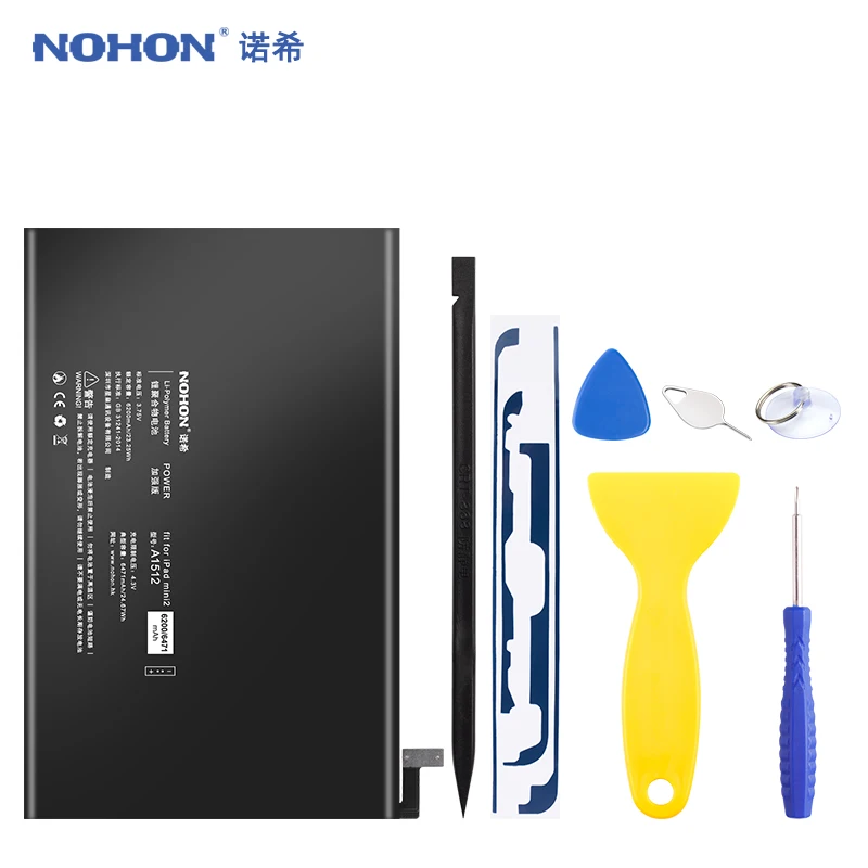 Аккумулятор NOHON для Apple iPad Mini 2 3 A1489 A1490 A1491 A1599 Mini2 Mini3 6471 мАч|Батареи планшетов и