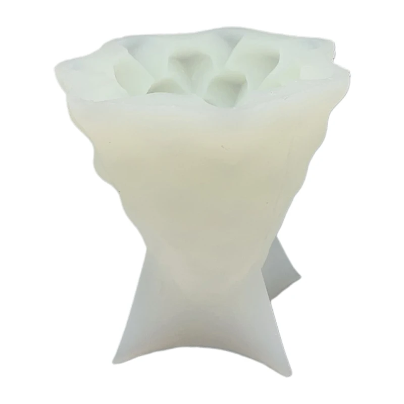

Sawtooth Christmas Tree Shape 3D Candle Epoxy Resin Mold Plaster Silicone Mould