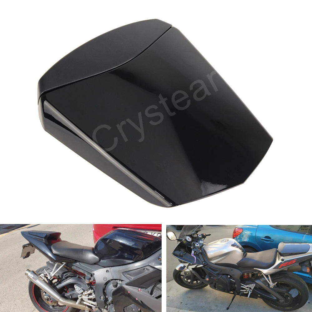 

Black Motorcycle Passenger Rear Seat Cover Cowl Solo Seat Cover Fairing For Yamaha YZF R6 YZF-R6 YZFR6 2003 2004 2005