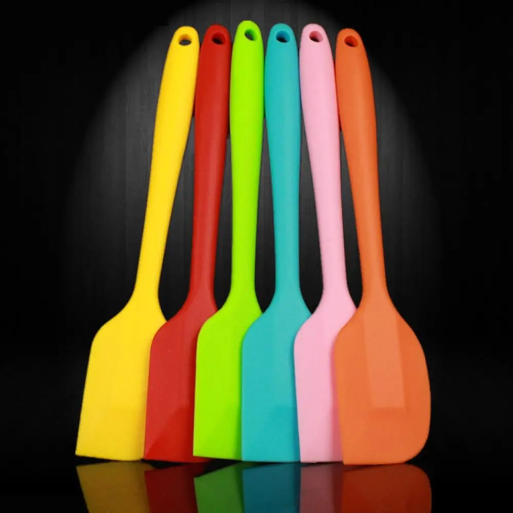 Silicone Spatula Baking Scraper Cake Baking Tool Food Grade Non Stick Spatula Butter Spoon Rubber Shovel Bakery Tools