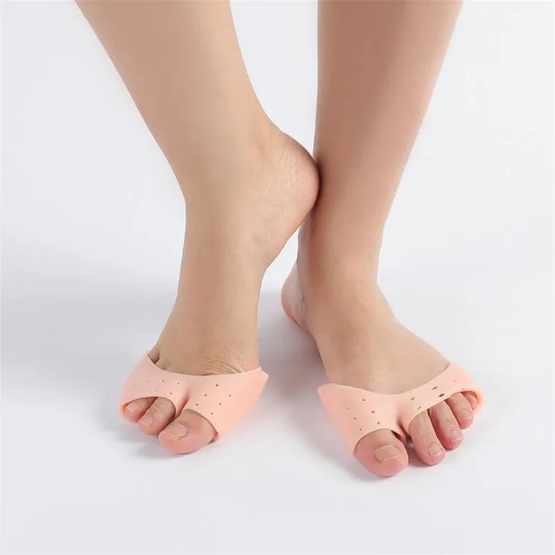 1 пара Силиконовый напальчник для пальцев стопы защита балетки на высоком