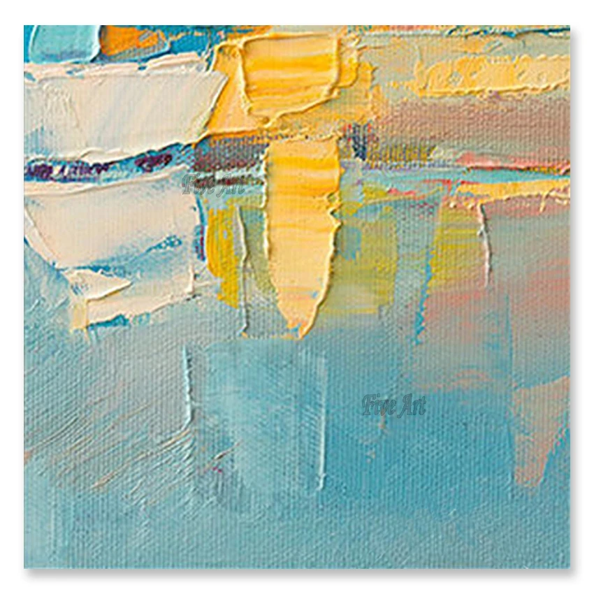 

Безрамная картина, абстрактная картина маслом на холсте, ручная работа, красочное настенное искусство, современное искусство для домашнего...