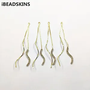 Новое поступление! 81 мм, 50 шт., цепочка и когтевращающаяся цепочка, шармсоединители для ожерелья, серег, детали для самостоятельного изготовления ювелирных изделий