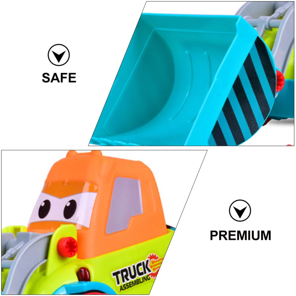 

1 Set Toddler Excavator Engineering Car Children Assembly Truck