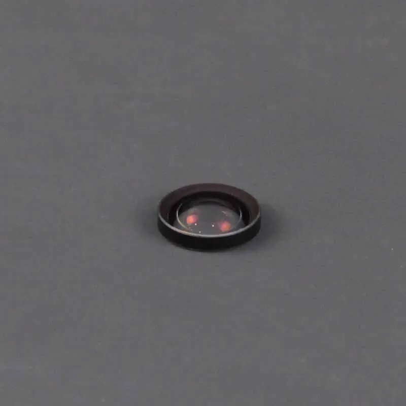 Менисковая линза оптического Стекло H-ZF2 Материал Диаметр 10 мм Фокусное Длина-18 2