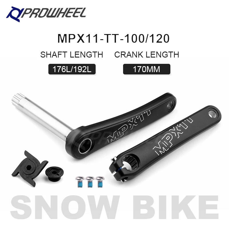 Коленчатый комплект для снежного велосипеда PROWHEEL 104BCD 170 мм BB100/120 коленчатый рычаг