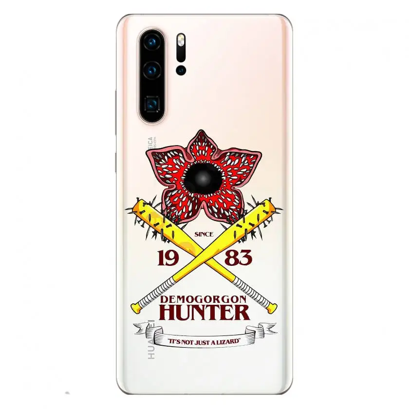 TPU Мягкий силиконовый чехол для телефона huawei Mate20 Mate10 Pro Lite P30 P20 P10 P8Lite Plus Stranger Thing Сезон 3 задняя крышка - Цвет: TPU