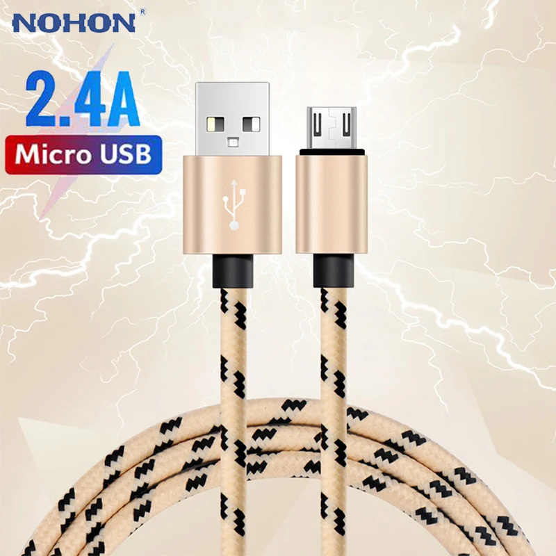 Кабель Micro usb для зарядки samsung Galaxy S6 S7 Edge huawei Xiaomi Redmi 4X Android кабель быстрой и передачи