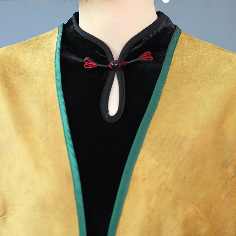 

Plus Size Women's 2021Female Spring Autumn Trench Coat Middle-aged Mom Printing Fashion Overcoat Long Windbreaker Outer Tide