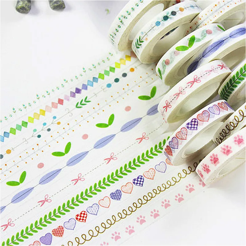 1 шт. новый мультфильм лента Washi Скрапбукинг DIY ярлык великолепные красивые