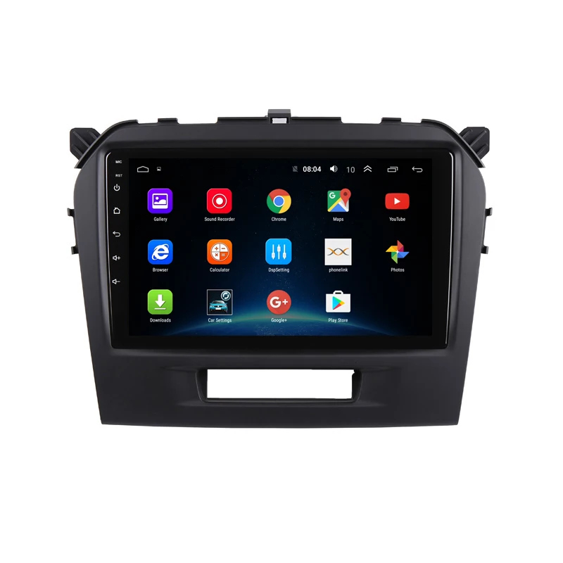 9 &quotAndroid 1 автомобильный DVD мультимедийный плеер GPS для Suzuki Grand Vitara 2014 2016 аудио