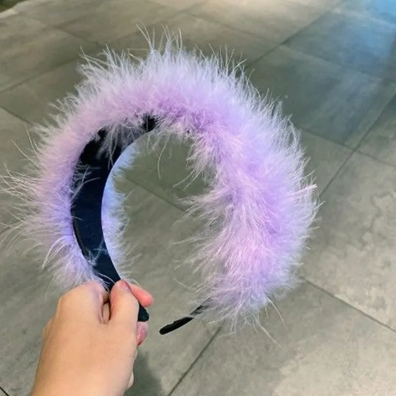 

12pcs Women Girls Wedding Christmas Feather Headband Holiday Stage Performance Photo Headdress Accessories Cosplay Party