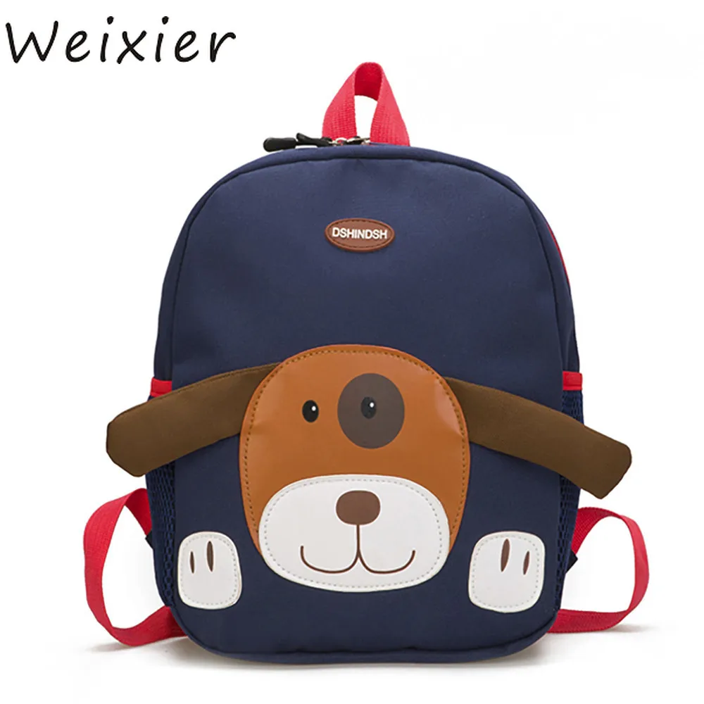 Рюкзак WEIXIER с изображением собаки детский рюкзак сумка для малышей детская