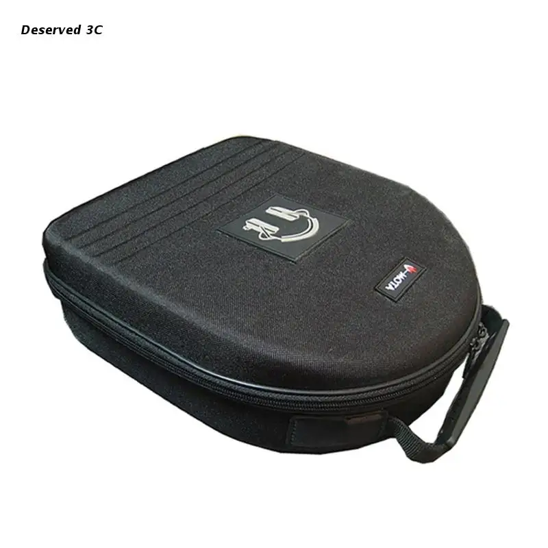 

R9CB Washable Wired Earphone Shell Storage EVA Bag for MDR-7506 MDR-V6 MDR-CD900ST
