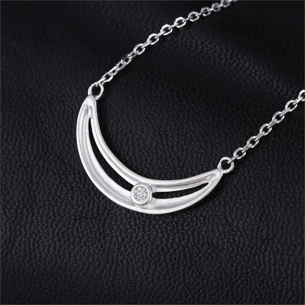 Ювелирное Украшение Смайл CZ подвеска из стерлингового серебра 925 пробы Яркий