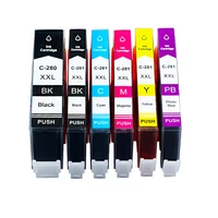 compatible ink cartridge for canon pgi 280xxl cli 281xxl pgi 280 xxl cli 281 xxl to use with pixma ts9120 ts8120 ts8220