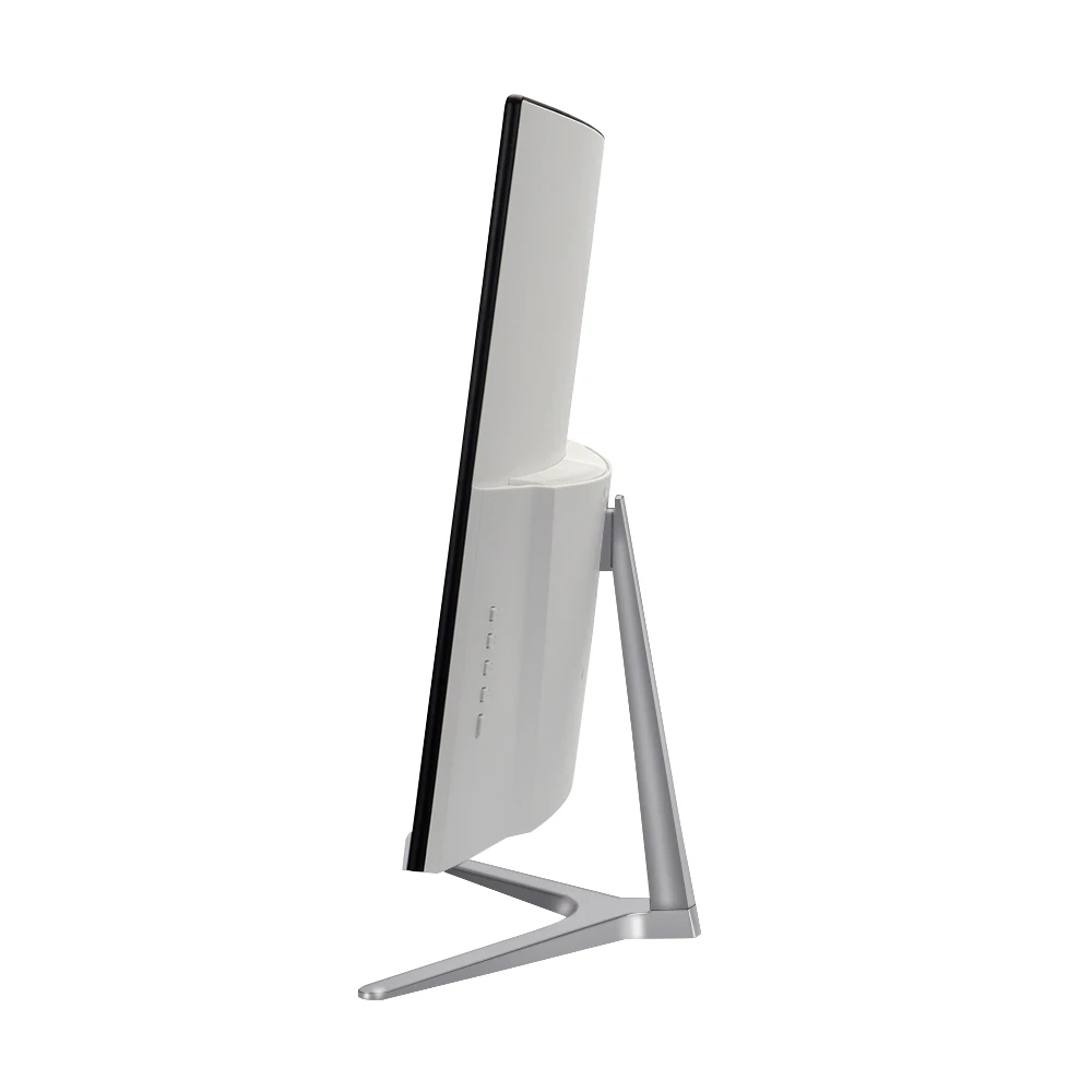 HUGON 24 Inch 23.8&quot TFT-LCD Curved Screen Monitor PC 75Hz 1920×1080p HD Gaming Display VGA Interface | LCD Monitors