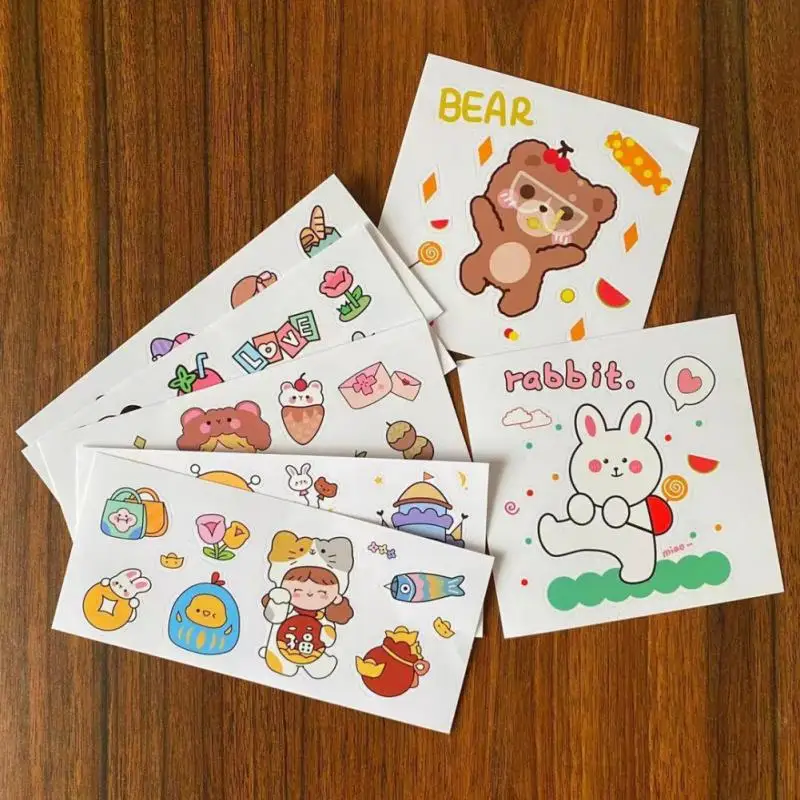 Three-Dimensional Cartoon Sticker Water Cup Travel Trolley Refrigerator Notebook Tide Brand Kettle Book Dropship | Дом и сад