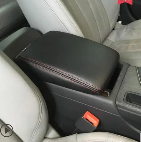 Кожаный чехол для Audi A3 A4L A6L центральный подлокотник из микрофибры Q3 Q5 A5 A7